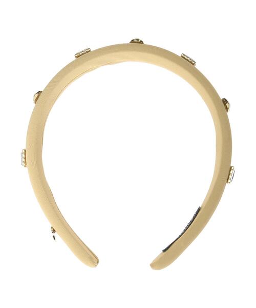 SLURR（スラ―）の「ビジューカチューシャ（カチューシャ・レディース・ブラック/イエロー/アイボリー・FREE）」の17枚目の写真