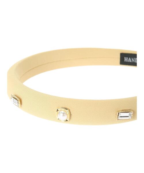 SLURR（スラ―）の「ビジューカチューシャ（カチューシャ・レディース・ブラック/イエロー/アイボリー・FREE）」の18枚目の写真