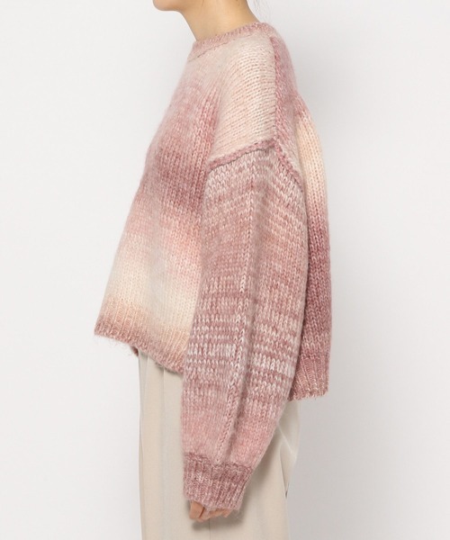 LOWRYS FARM（ローリーズファーム）の「グラデーションニット 166656