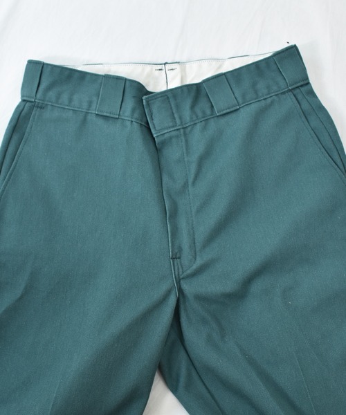 Dickies（ディッキーズ）の「【ヴィンテージ古着】Dickies / ディッキーズ ワークパンツ クジャク色（チノパンツ・メンズ・グリーン・SMALL）」の4枚目の写真