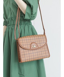 ehka sopo | チェックパイピングショルダーバッグ(ショルダーバッグ)