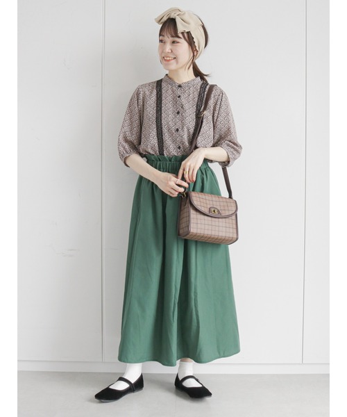 ehka sopo（エヘカソポ）の「チェックパイピングショルダーバッグ（ショルダーバッグ・レディース・ダークブラウン/ベージュ/ブラウン/キャメル・ﾌﾘ-）」の22枚目の写真