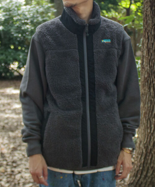 Franklin Climbing（フランクリンクライミング）の「【Franklin Climbing/フランクリンクライミング】シェルパフリースベスト（ベスト・メンズ・チャコールグレー/ブラック/キナリ/ライトブルー・L/S/M）」の18枚目の写真