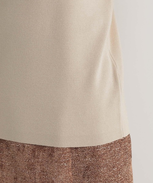 Andemiu(アンデミュウ)の「ソデタックニット162156(ニット/セーター・レディース・オレンジ/ブルー/ベージュ/ブラック・FREE)」の17枚目の写真