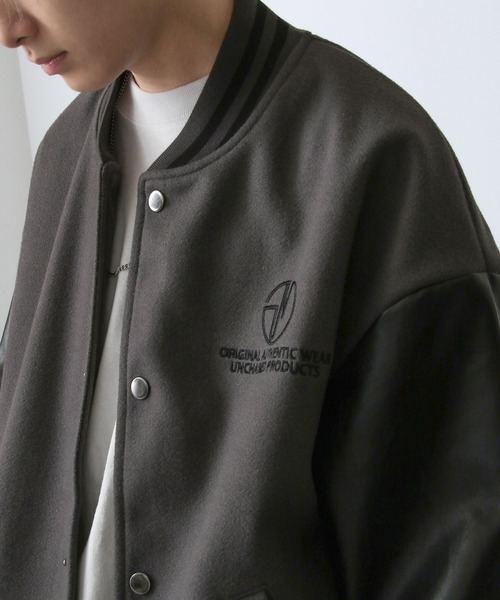 UNCORD（アンコード）の「【UNCORD】 WOOLLIKE FAUX LEATHER