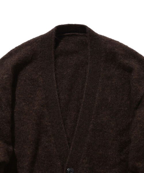 BEAMS（ビームス）の「BEAMS / アルパカ カーディガン（カーディガン/ボレロ・メンズ・ブラウン・SMALL/MEDIUM/LARGE/X-LARGE）」の7枚目の写真