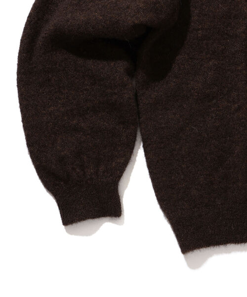 BEAMS（ビームス）の「BEAMS / アルパカ カーディガン（カーディガン/ボレロ・メンズ・ブラウン・SMALL/MEDIUM/LARGE/X-LARGE）」の8枚目の写真