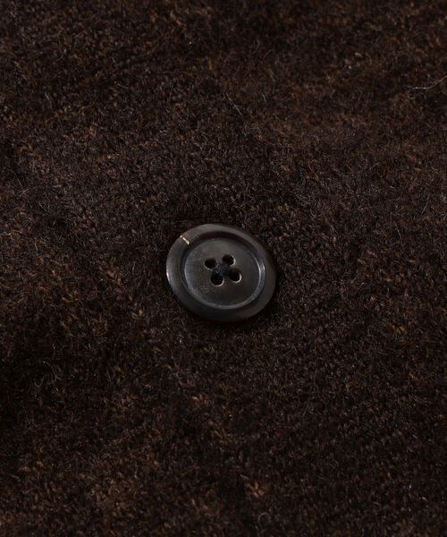 BEAMS（ビームス）の「BEAMS / アルパカ カーディガン（カーディガン/ボレロ・メンズ・ブラウン・SMALL/MEDIUM/LARGE/X-LARGE）」の9枚目の写真