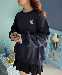 one after another NICE CLAUP | オリジナルNCロゴ刺繍/ビックシルエットスウェット(スウェット)