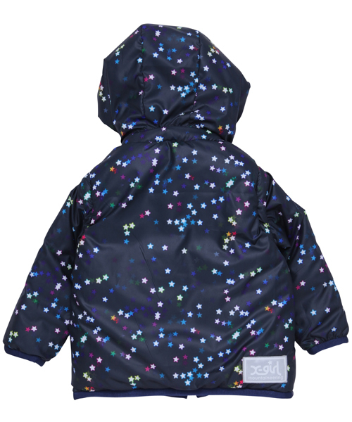 X-girl Stages（エックスガールステージス）の「【VERY11月号掲載】MULTI WAY REVERSIBLE PUFF JUMPER GALAXY(4T～7T)（その他アウター・キッズ・ブラック/ピンク・4T/5T/6T/7T）」の10枚目の写真