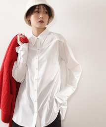 N.(N. Natural Beauty Basic) | ◆ビッグカラーロングカフスシャツ(シャツ/ブラウス)