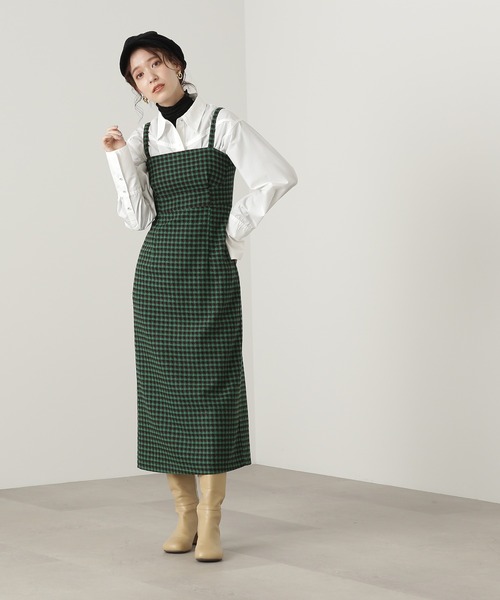 N.（N. Natural Beauty Basic）（エヌエヌナチュラルビューティーベーシック）の「【横田ひかるさん着用】◆ビッグカラーロングカフスシャツ（シャツ/ブラウス・レディース・オフホワイト/ブルー・MEDIUM）」の17枚目の写真