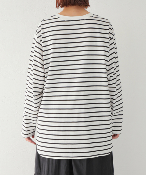 JOURNAL STANDARD（ジャーナルスタンダード）の「ドルマンラウンドヘムプルオーバー（Tシャツ/カットソー・レディース・ホワイト/ホワイト×ホワイト・FREE）」の22枚目の写真