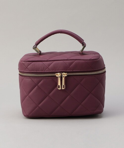 【WEB限定】キルティングボックスショルダーバッグ