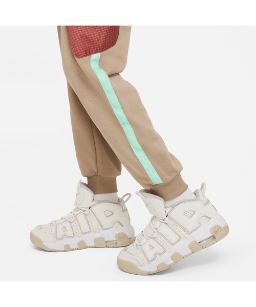 NIKE(ナイキ)の「ナイキ NIKE ナイキ YTH ODP パンツ(スウェットパンツ・キッズ・スモークピンク/ブラック・130cm/140cm/150cm/160cm)」の7枚目の写真