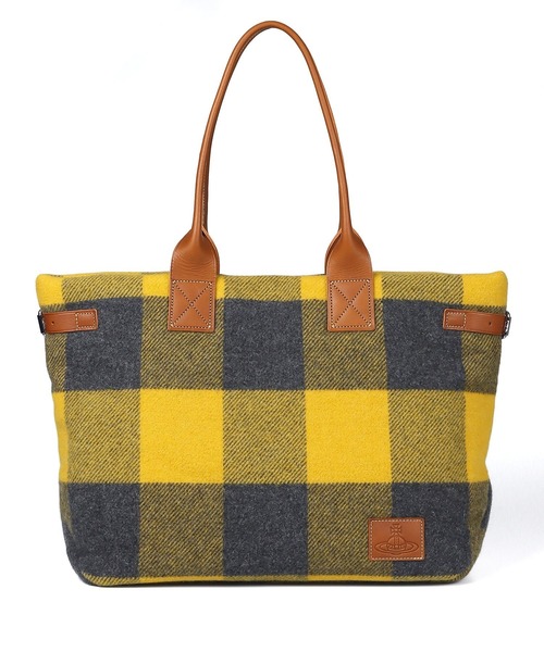 “BLANKET CHECK” トートバッグ【229981 VWH223E】