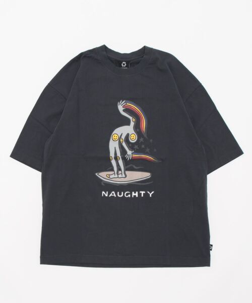 Afends(アフェンズ)の「DESIGN TEE/AFENDS(アフェンズ)半袖Tシャツ(Tシャツ/カットソー・メンズ・ホワイト/チャコールグレー・SMALL/LARGE/MEDIUM/X-LARGE)」の2枚目の写真