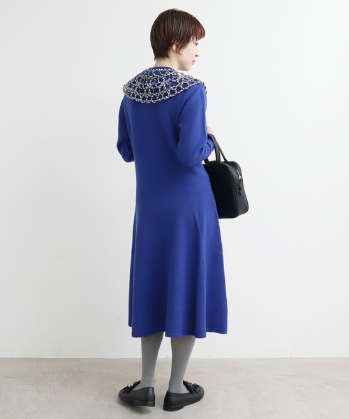 AMBIDEX(アンビデックス)の「WGハイネックフレアーワンピース(ワンピース・レディース・ブラック/ブルー/レッド・FREE)」の15枚目の写真