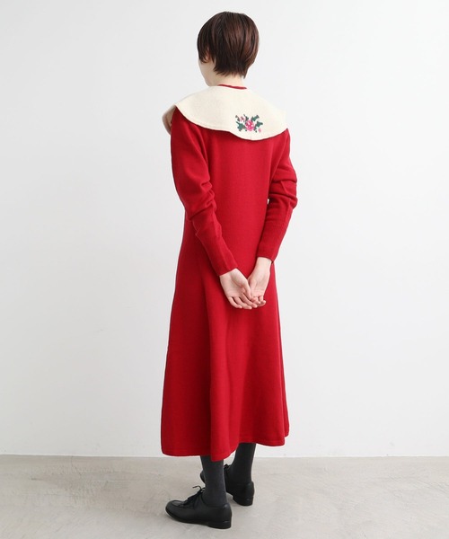 AMBIDEX(アンビデックス)の「WGハイネックフレアーワンピース(ワンピース・レディース・ブラック/ブルー/レッド・FREE)」の20枚目の写真