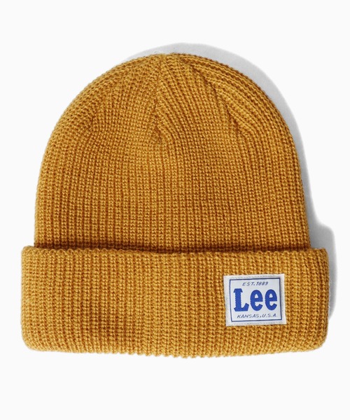 Lee(リー)の「Lee/リー LE WATCH CAP ACRYLIC ビーニー(ニットキャップ/ビーニー・メンズ・ネイビー/ピンク/ホワイト/オレンジ/グレー/ブラック/グリーン/イエロー/ワインレッド・57~59cm)」の6枚目の写真