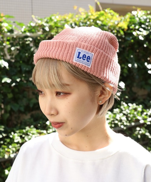 Lee(リー)の「Lee/リー LE WATCH CAP ACRYLIC ビーニー(ニットキャップ/ビーニー・メンズ・ネイビー/ピンク/ホワイト/オレンジ/グレー/ブラック/グリーン/イエロー/ワインレッド・57~59cm)」の19枚目の写真