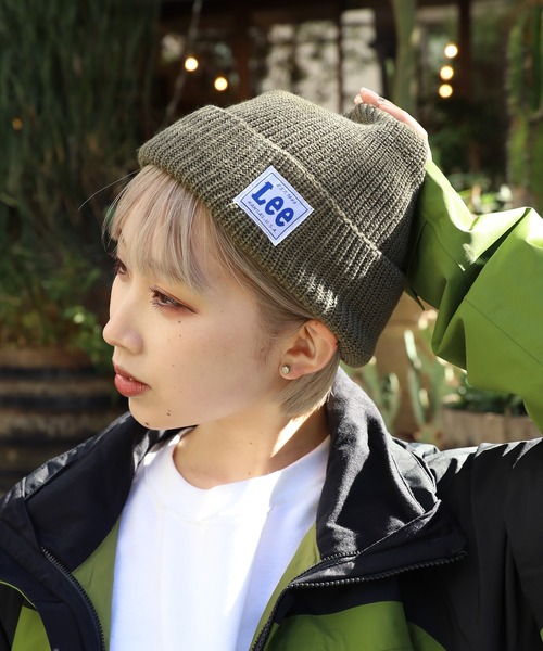 Lee(リー)の「Lee/リー LE WATCH CAP ACRYLIC ビーニー(ニットキャップ/ビーニー・メンズ・ネイビー/ピンク/ホワイト/オレンジ/グレー/ブラック/グリーン/イエロー/ワインレッド・57~59cm)」の18枚目の写真