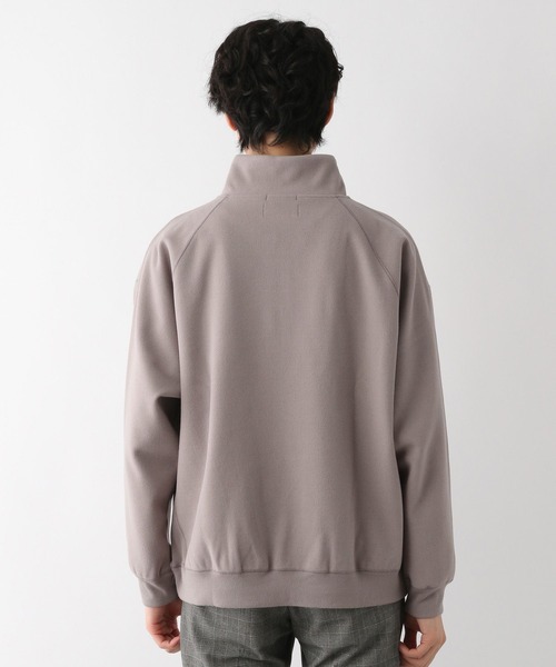 GLOBAL WORK（グローバルワーク）の「ウーリーテック/ハーフジップ/278054（その他トップス・メンズ・ライトベージュ/ブラウン・LARGE/MEDIUM/SMALL）」の13枚目の写真
