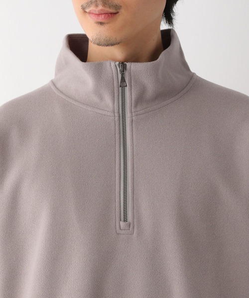 GLOBAL WORK（グローバルワーク）の「ウーリーテック/ハーフジップ/278054（その他トップス・メンズ・ライトベージュ/ブラウン・LARGE/MEDIUM/SMALL）」の15枚目の写真