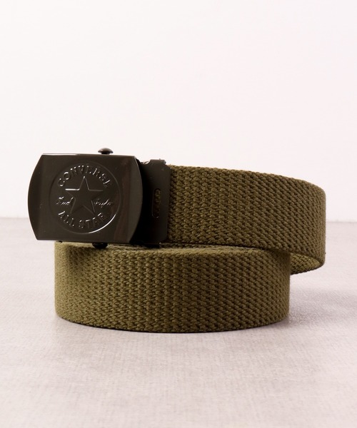 CONVERSE(コンバース)の「CONVERSE カラーバックル ガチャベルト(ベルト・メンズ・レッド/カーキ/イエロー/ブラック/ネイビー/ホワイト・FREE)」の17枚目の写真