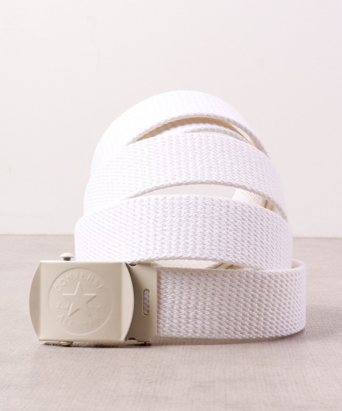 CONVERSE(コンバース)の「CONVERSE カラーバックル ガチャベルト(ベルト・メンズ・レッド/カーキ/イエロー/ブラック/ネイビー/ホワイト・FREE)」の13枚目の写真
