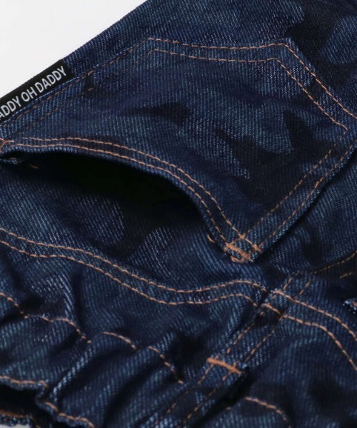 Daddy Oh Daddy（ダディーオーダディー）の「無地・迷彩柄デニムニット長パンツ（デニムパンツ・キッズ・その他1/その他3・120/130/100/110/140）」の5枚目の写真
