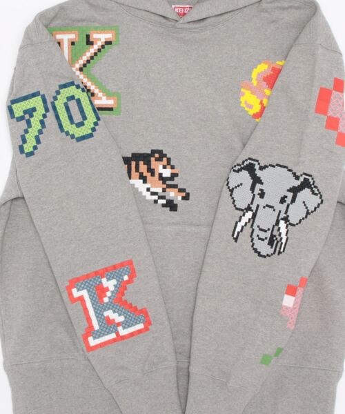 KENZO（ケンゾー）の「Kenzo Pixel Multi オーバーサイズ フーディー