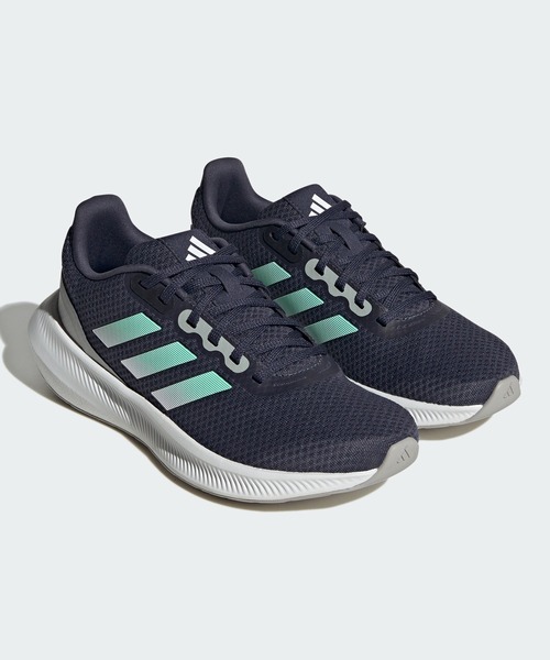adidas(アディダス)の「CORERUNNER / コアランナー / アディダス adidas(スニーカー・レディース・ブルー/グレー/ホワイト/ブラック/ホワイト×ホワイト・24.5cm/25.0cm/25.5cm/23.5cm/23.0cm/24.0cm/22.0cm/26.0cm/22.5cm)」の5枚目の写真