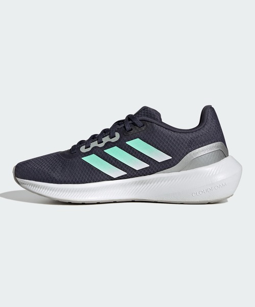 adidas(アディダス)の「CORERUNNER / コアランナー / アディダス adidas(スニーカー・レディース・ブルー/グレー/ホワイト/ブラック/ホワイト×ホワイト・24.5cm/25.0cm/25.5cm/23.5cm/23.0cm/24.0cm/22.0cm/26.0cm/22.5cm)」の14枚目の写真