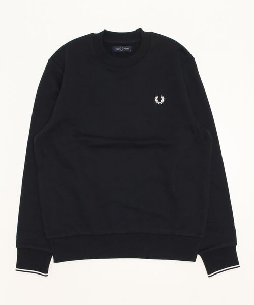 FRED PERRY（フレッドペリー）の「CREW NECK SWEATSHIRT　M7535 248_NAVY（スウェット・メンズ・ブルー・MEDIUM/LARGE/X-LARGE/XX-LARGE/SMALL）」の2枚目の写真