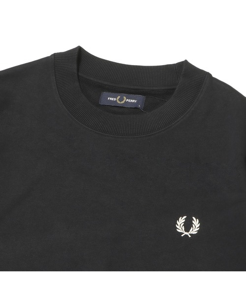FRED PERRY（フレッドペリー）の「CREW NECK SWEATSHIRT　M7535 248_NAVY（スウェット・メンズ・ブルー・MEDIUM/LARGE/X-LARGE/XX-LARGE/SMALL）」の4枚目の写真