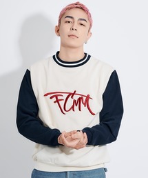 FCMM | 【日本限定アイテム】SKETCH LOGO LINED CREWNECK/スケッチロゴラインクルーネック(スウェット)