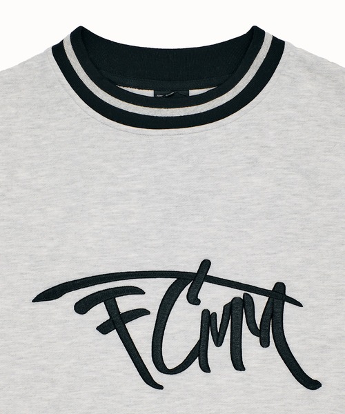 FCMM（エフシーエムエム）の「【日本限定アイテム】SKETCH LOGO LINED CREWNECK/スケッチロゴラインクルーネック（スウェット・メンズ・アイボリー/グレー・LARGE/MEDIUM）」の10枚目の写真