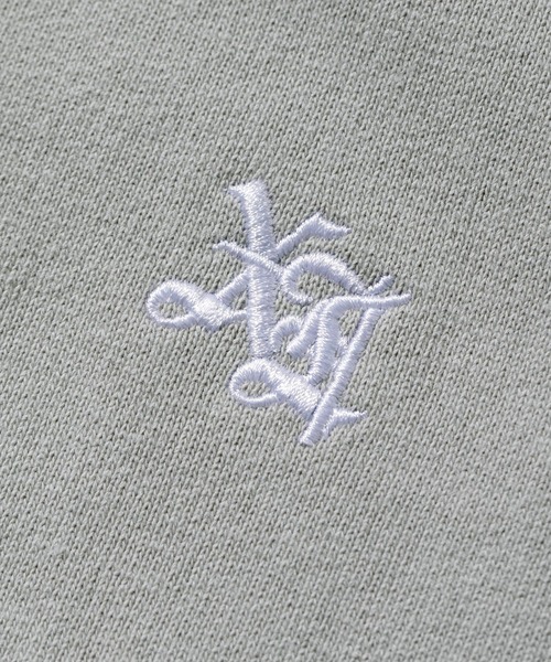 2【即完売】エクストララージ☆刺繍ビッグロゴ リブライン スウェット♤6786 人気☆エクストララージ 刺繍センターロゴ リブライン
