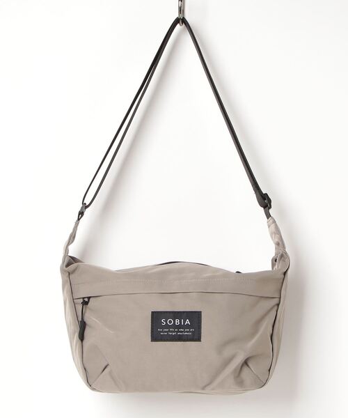 SETUP7(セットアップセブン)の「【SETUP7】カジュアルナイロン撥水ショルダーバッグ SNBD(ショルダーバッグ・レディース・カーキ/ブラック/グレー/パープル/ライトベージュ・FREE)」の8枚目の写真