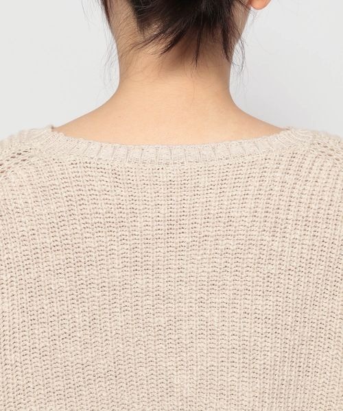 LOWRYS FARM（ローリーズファーム）の「スラブヤーンクロップドロング