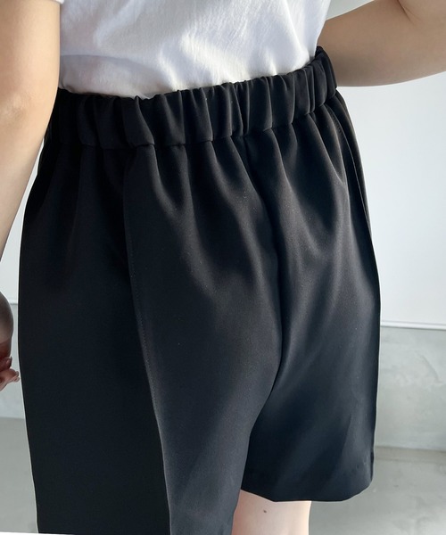 classicalelf（クラシカルエルフ）の「大人のミニ丈。センターピンタックショートパンツ（その他パンツ・レディース・ブラック/杢グレー・LARGE/MEDIUM/SMALL/X-LARGE）」の12枚目の写真