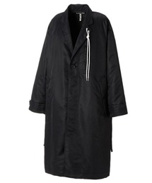 オニツカタイガー◆フード付き黒コート Onitsuka Tiger（オニツカタイガー）の「COAT / コート（チェスター