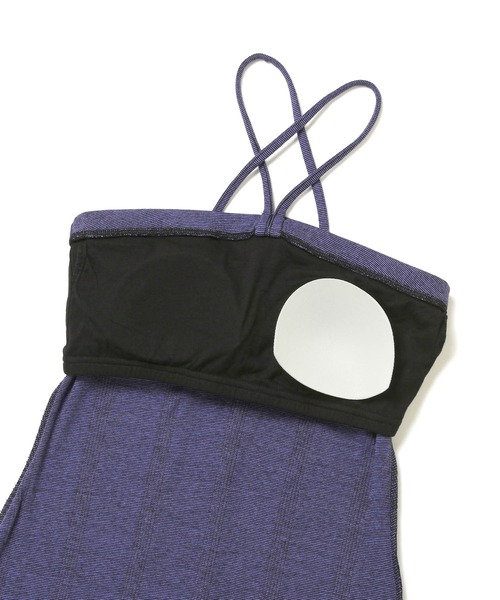 MILLER(ミラー)の「【Miller for ADAM ET ROPE'】Cup付 Camisole One-piece(ワンピース・レディース・ブラック/ベージュ/パープル系その他・FREE)」の22枚目の写真