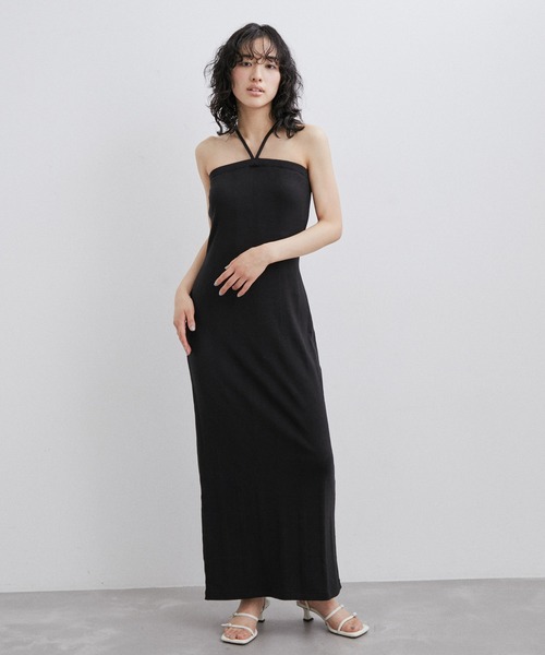 ワンピース Miller for ADAM ET ROPE'  BORDER DRESS Robert P. Miller ワンピース 「Miller for ADAM ET ROPE