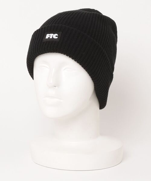 FTC（エフティーシー）の「BOX LOGO BEANIE（ハット・メンズ・ブラック/ウィート/ラベンダー・FREE）」の5枚目の写真