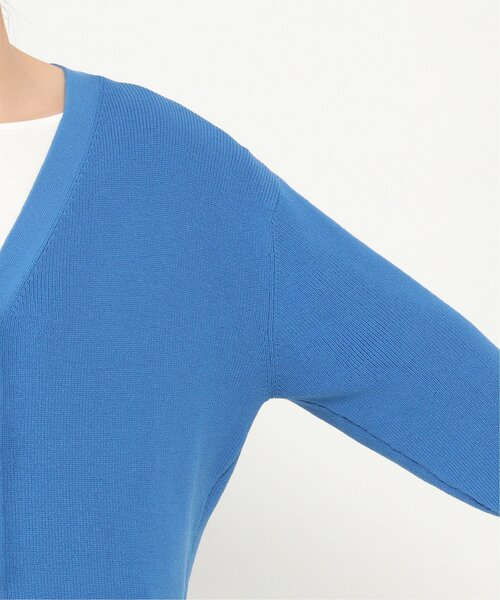 LBC（エルビーシー）の「ウォッシャブルヤーン畦カーディガン（カーディガン/ボレロ・レディース・イエロー/ブルー/グリーン・M）」の15枚目の写真