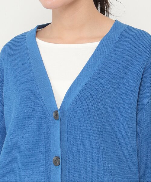 LBC（エルビーシー）の「ウォッシャブルヤーン畦カーディガン（カーディガン/ボレロ・レディース・イエロー/ブルー/グリーン・M）」の18枚目の写真