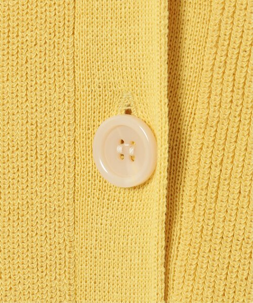 LBC（エルビーシー）の「ウォッシャブルヤーン畦カーディガン（カーディガン/ボレロ・レディース・イエロー/ブルー/グリーン・M）」の21枚目の写真