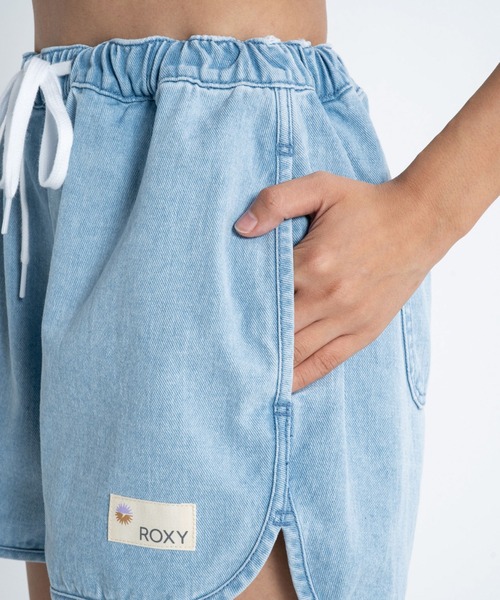 ROXY（ロキシー）の「GRAVEL/ロキシーショートパンツ（デニムパンツ・レディース・ブルー/インディゴブルー・MEDIUM/LARGE/SMALL）」の11枚目の写真